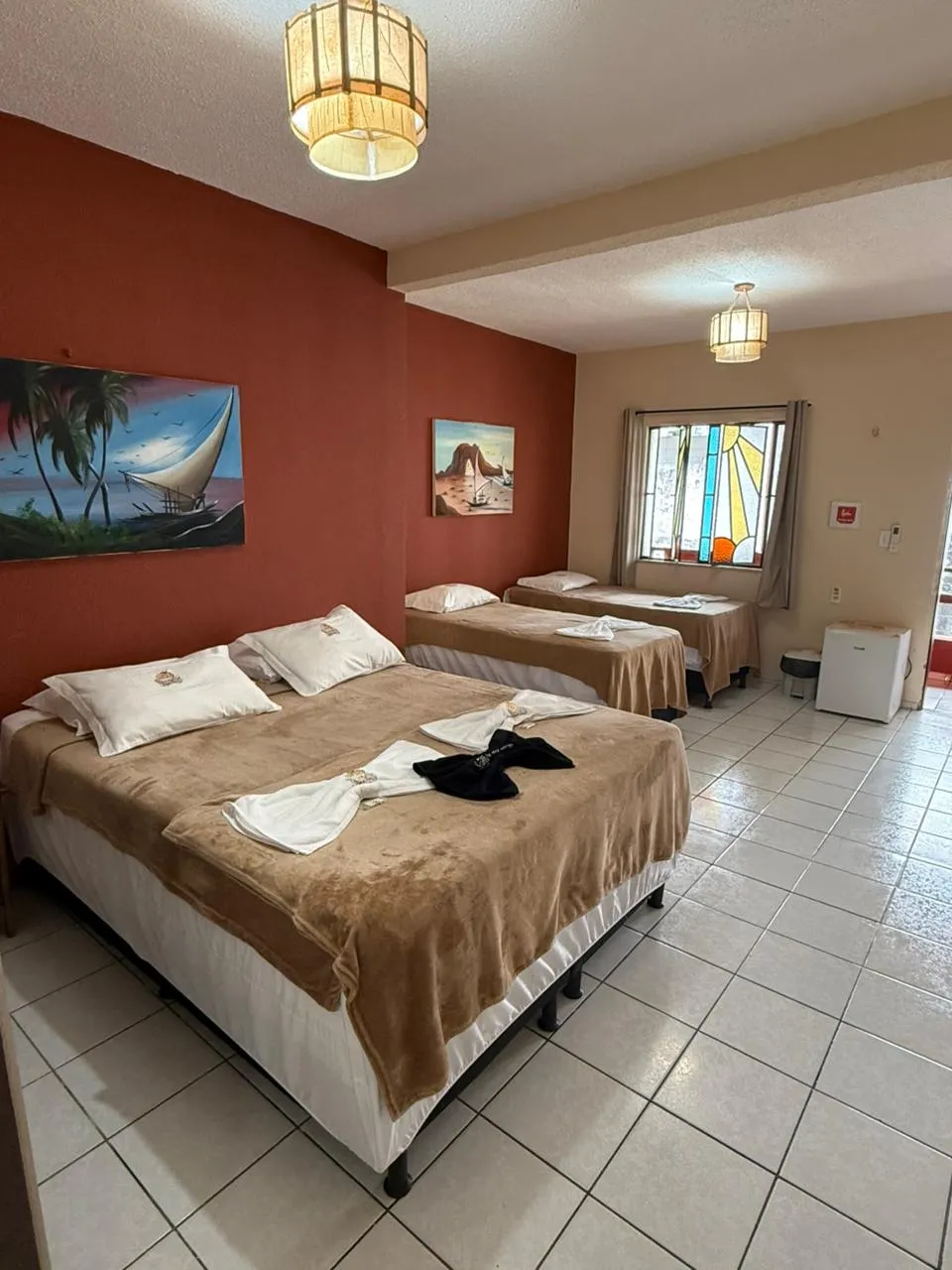 Quarto Quádruplo Família do Residencial Dragão, até 4 pessoas